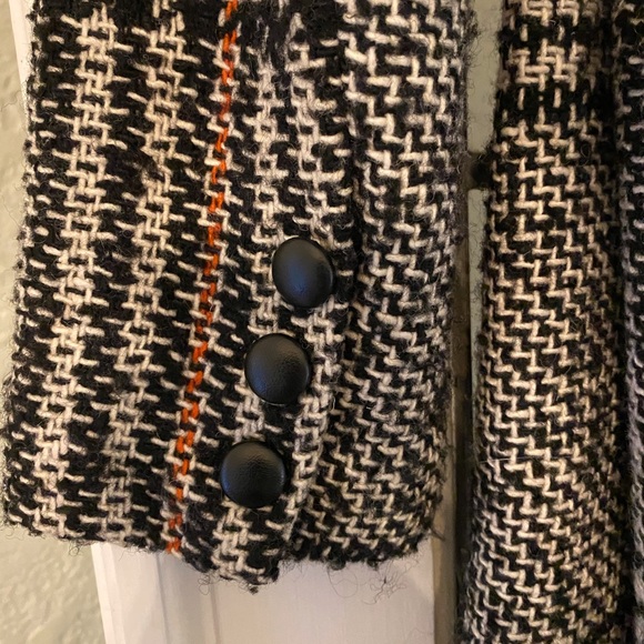 Arden B tweed pea coat - Picture 6 of 7